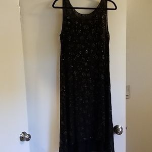 Eileen Fisher silk dress.